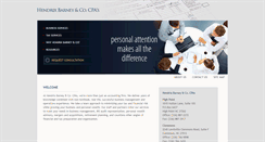 Desktop Screenshot of hendrixbarneycpas.com
